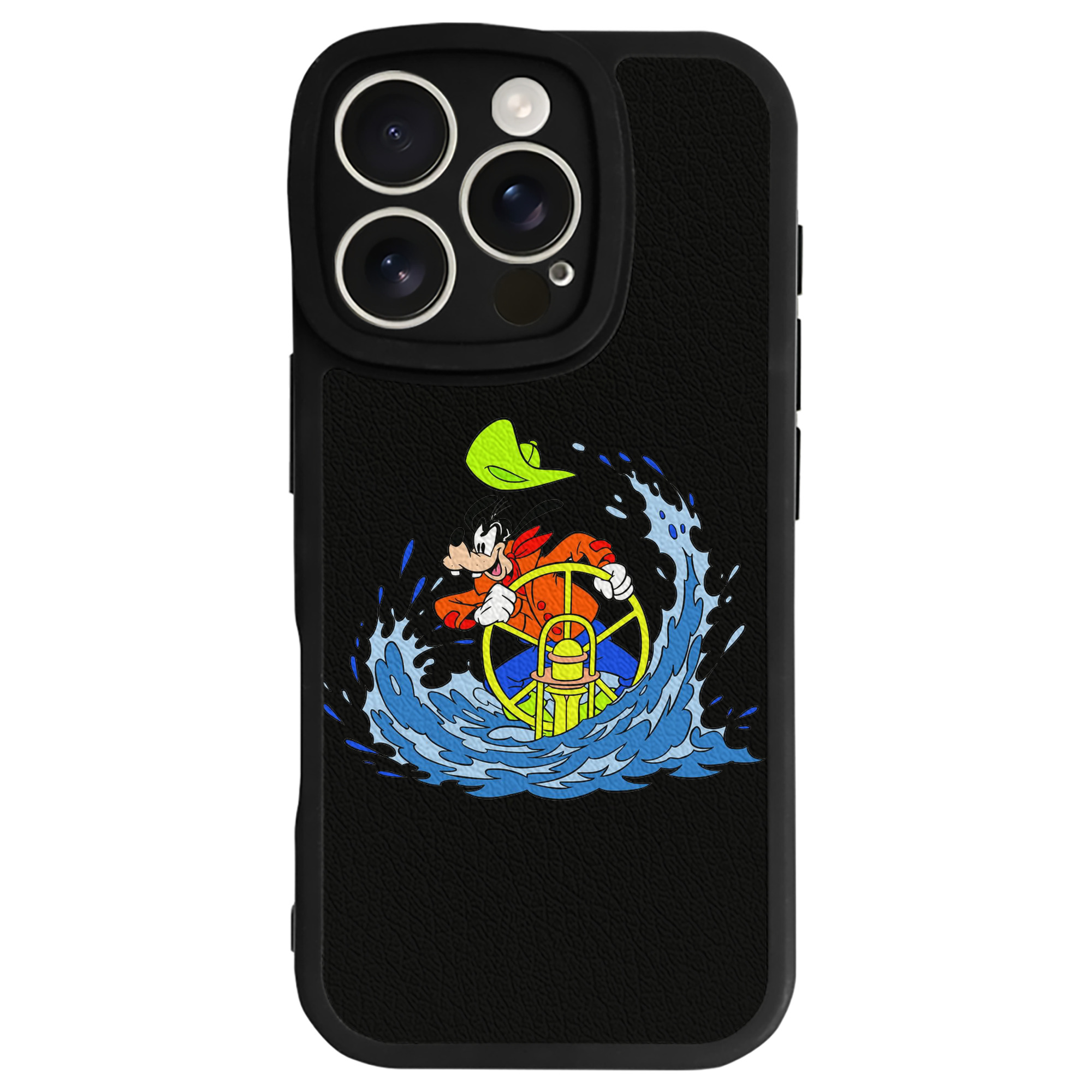 （画像用） ミッキーマウス Mickey Mouse 【iPhone 16シリーズ対応】シリコンスマホケース（レザー調） 材質：シリコン